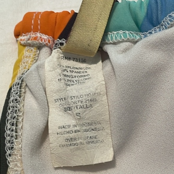 Hobie Striped Halter Bikini Top - Picture 5 of 5